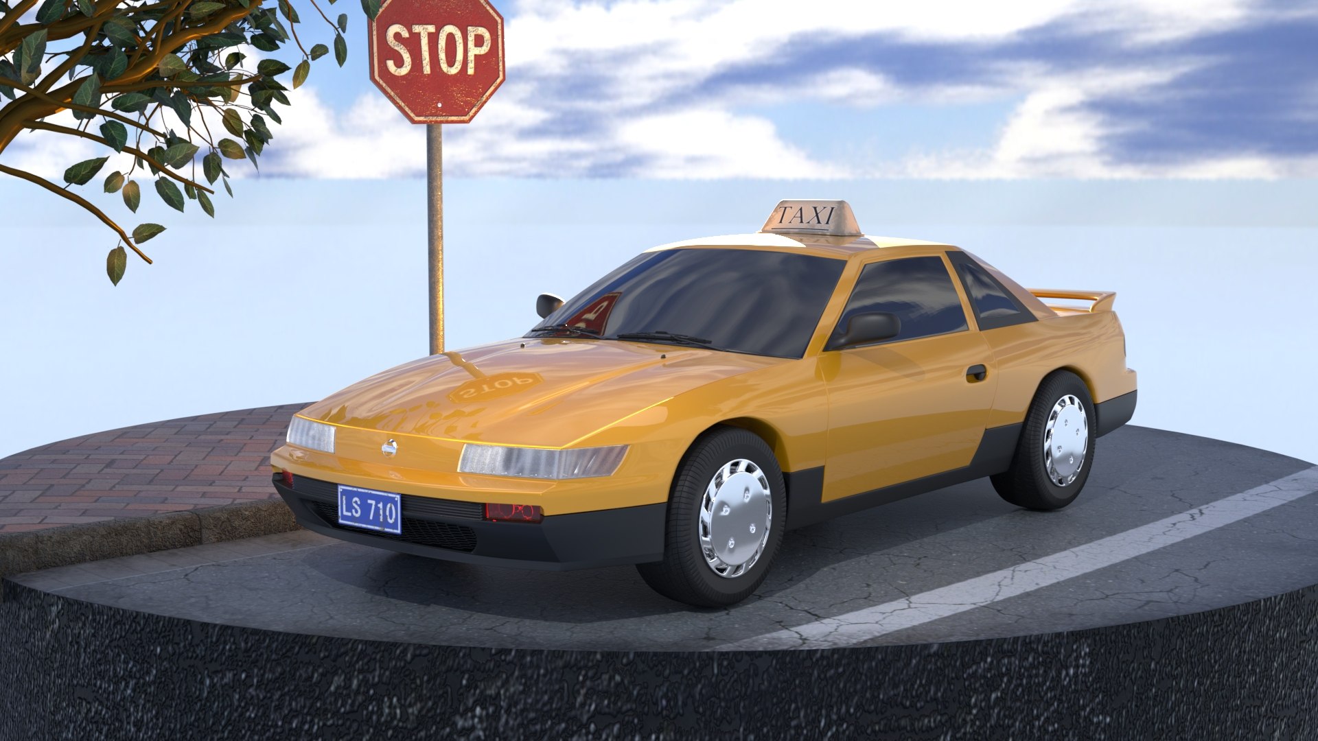 Nissan Silvia Newyork Taxi Car Uber Didi Japan racing coupe game film scene vehicle 3D model https://p.turbosquid.com/ts-thumb/na/AgPHsO/YH/aaa/jpg/1661615823/1920x1080/fit_q87/d3711f8a5771edb1239af05d0a65f4e1f5ed91e8/aaa.jpg