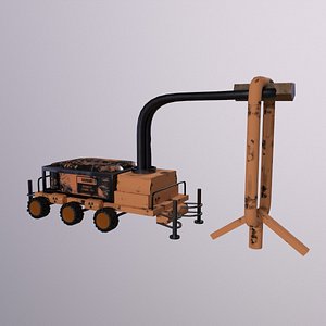 Space Mining Vehicle 3D model