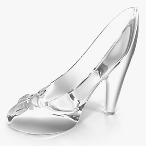 glass slipper shoes model