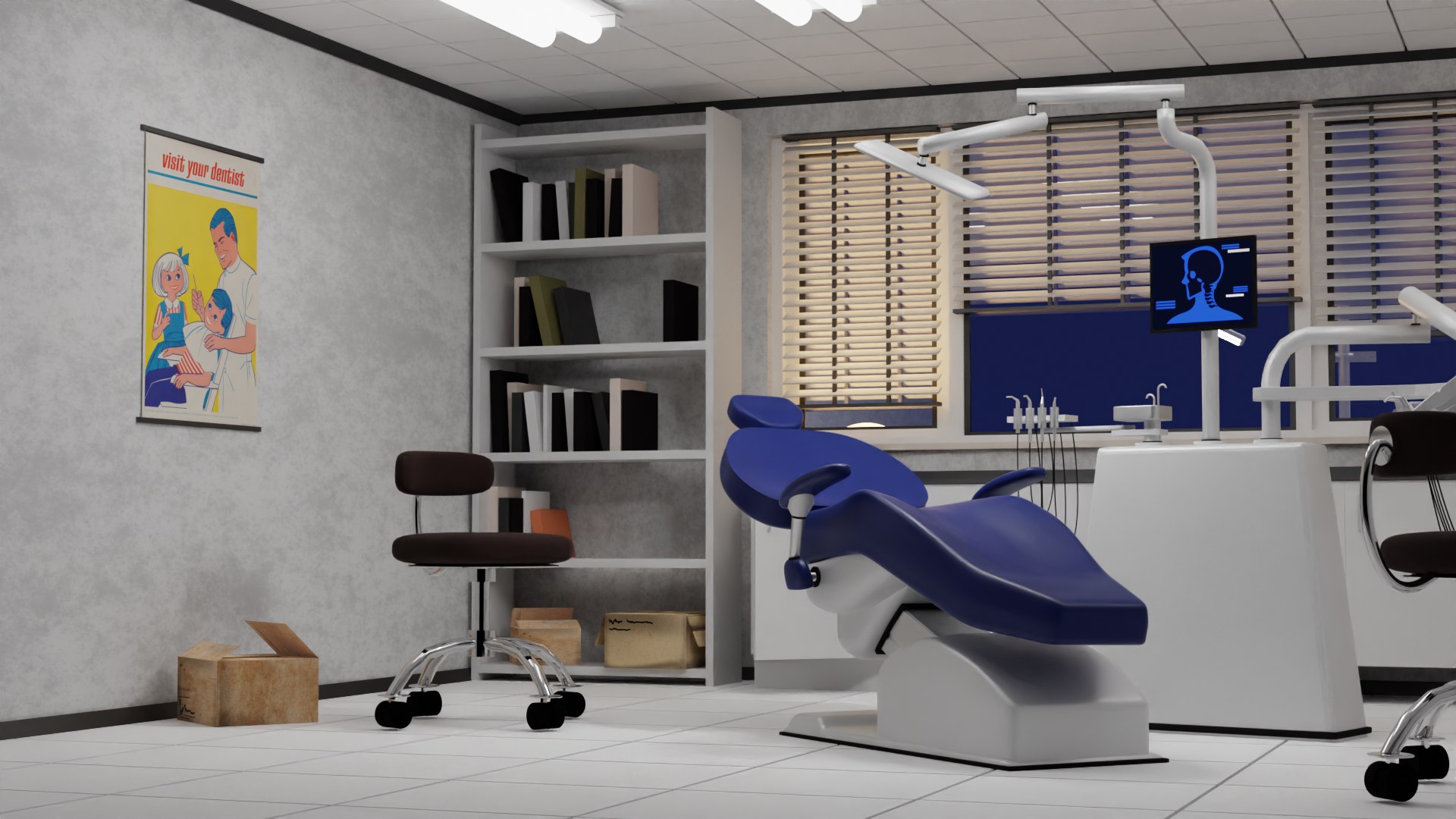 Dentist Office 3D 3D Model TurboSquid 1983109