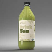 Beverage Bottle Mock Up