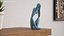 Contemplative Human Statuette