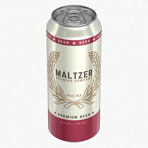 Standard Beer Can 500ml model