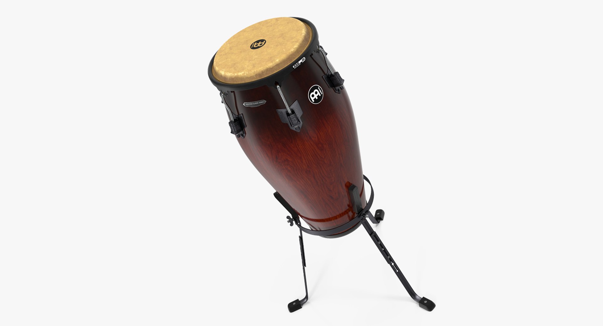 Meinl Marathon Conga with Basket Stand Dark 3D Model 3D model preview