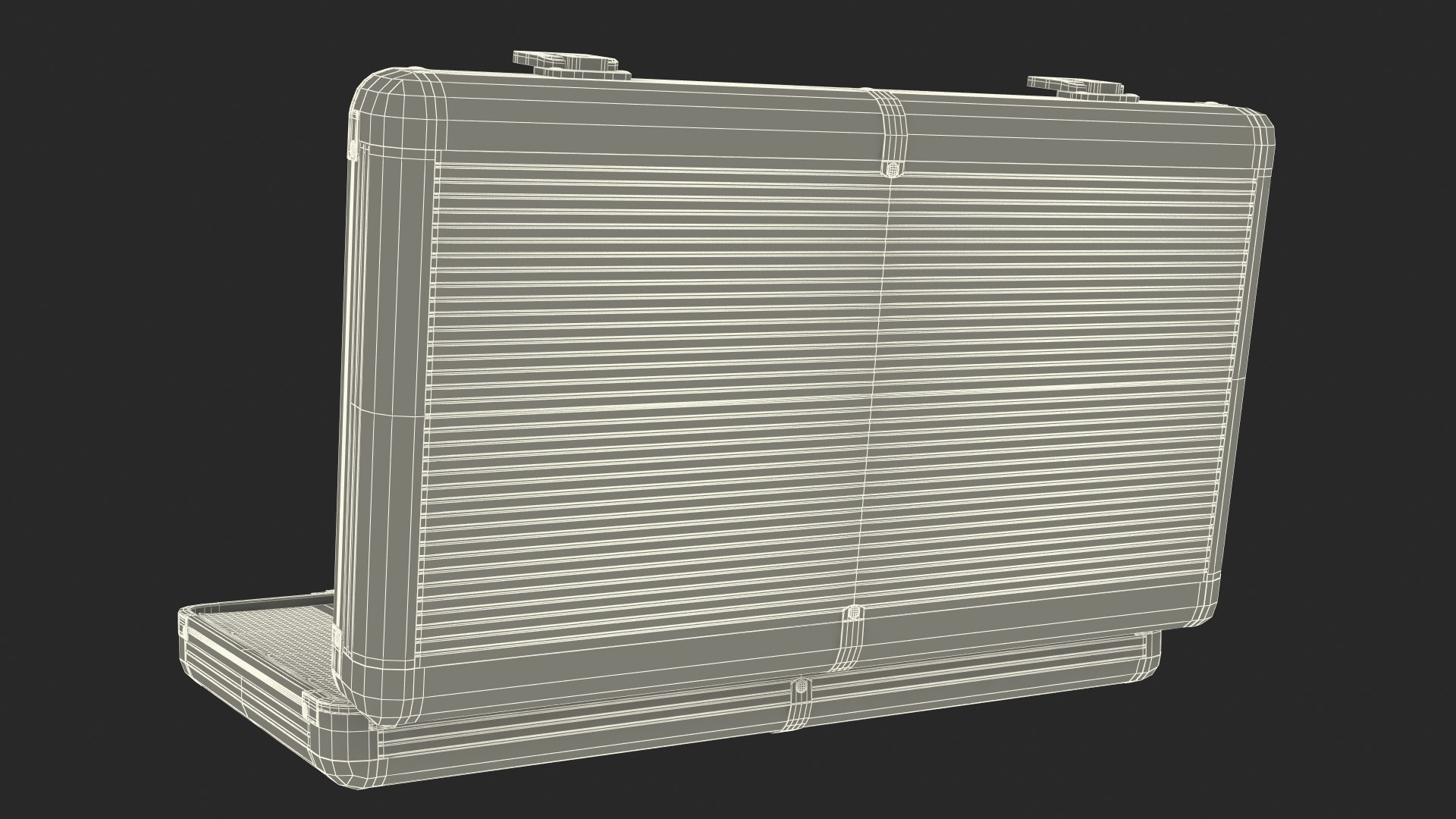 3D Aluminum Case Full Of Euro Money - TurboSquid 1965721