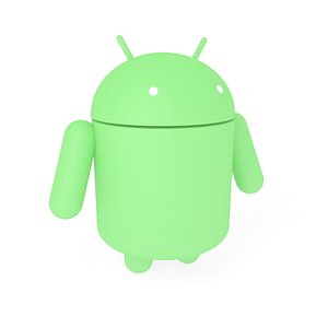 3D robot android model