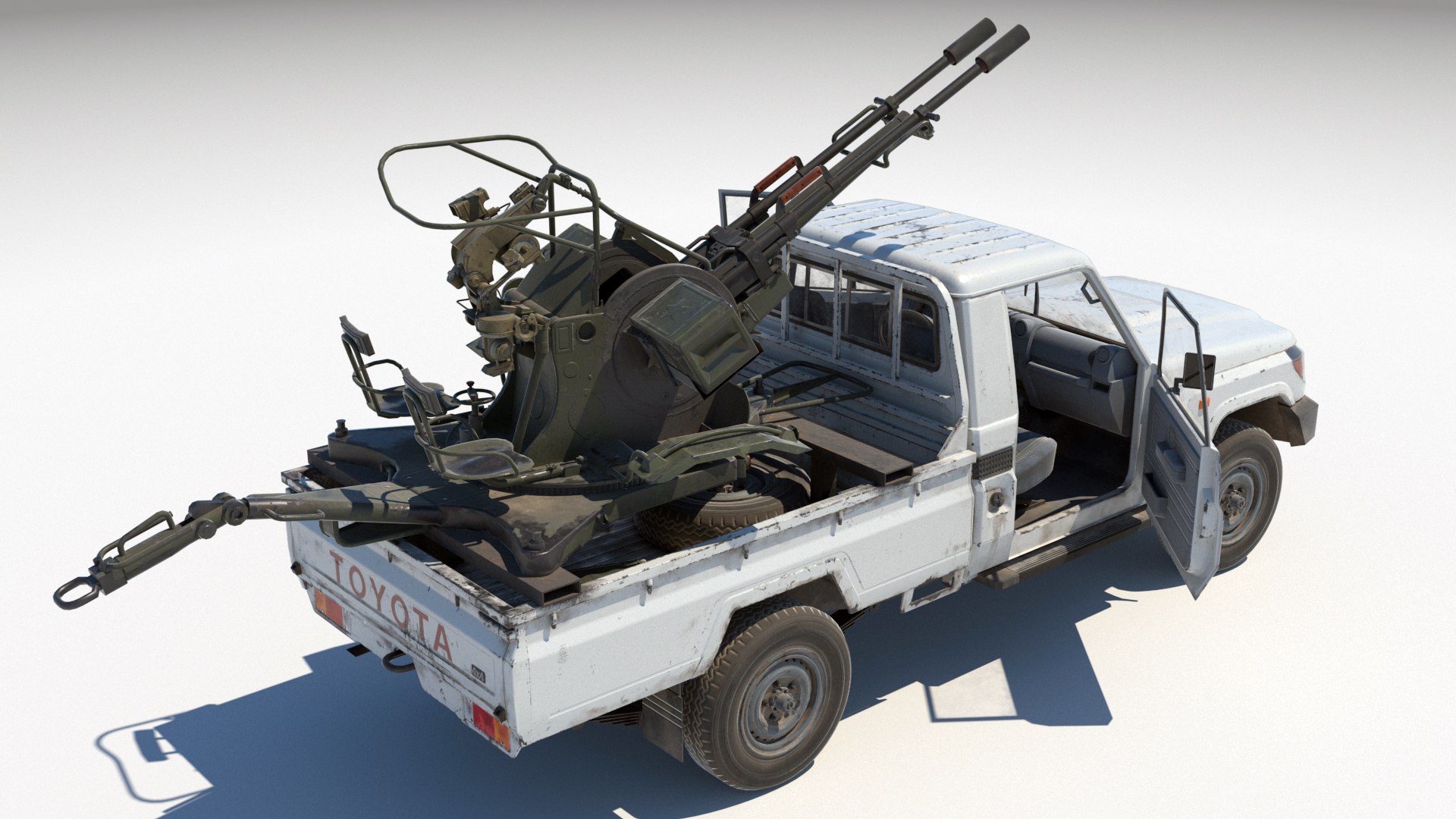 Militant Track with anti-aircraft autocannon ZU-23  terrorist track 3D model https://p.turbosquid.com/ts-thumb/na/PYXzqy/5B/terrocar_03/jpg/1644694496/1920x1080/fit_q87/ab8f3e128f80cc8a91645f8835de5b9c69b46d5a/terrocar_03.jpg