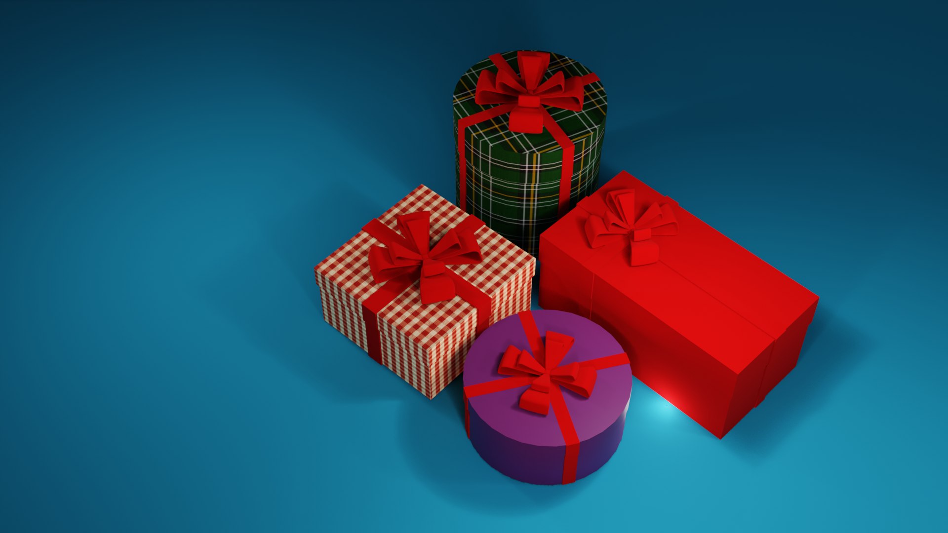 Gift Boxes Model - TurboSquid 2314357