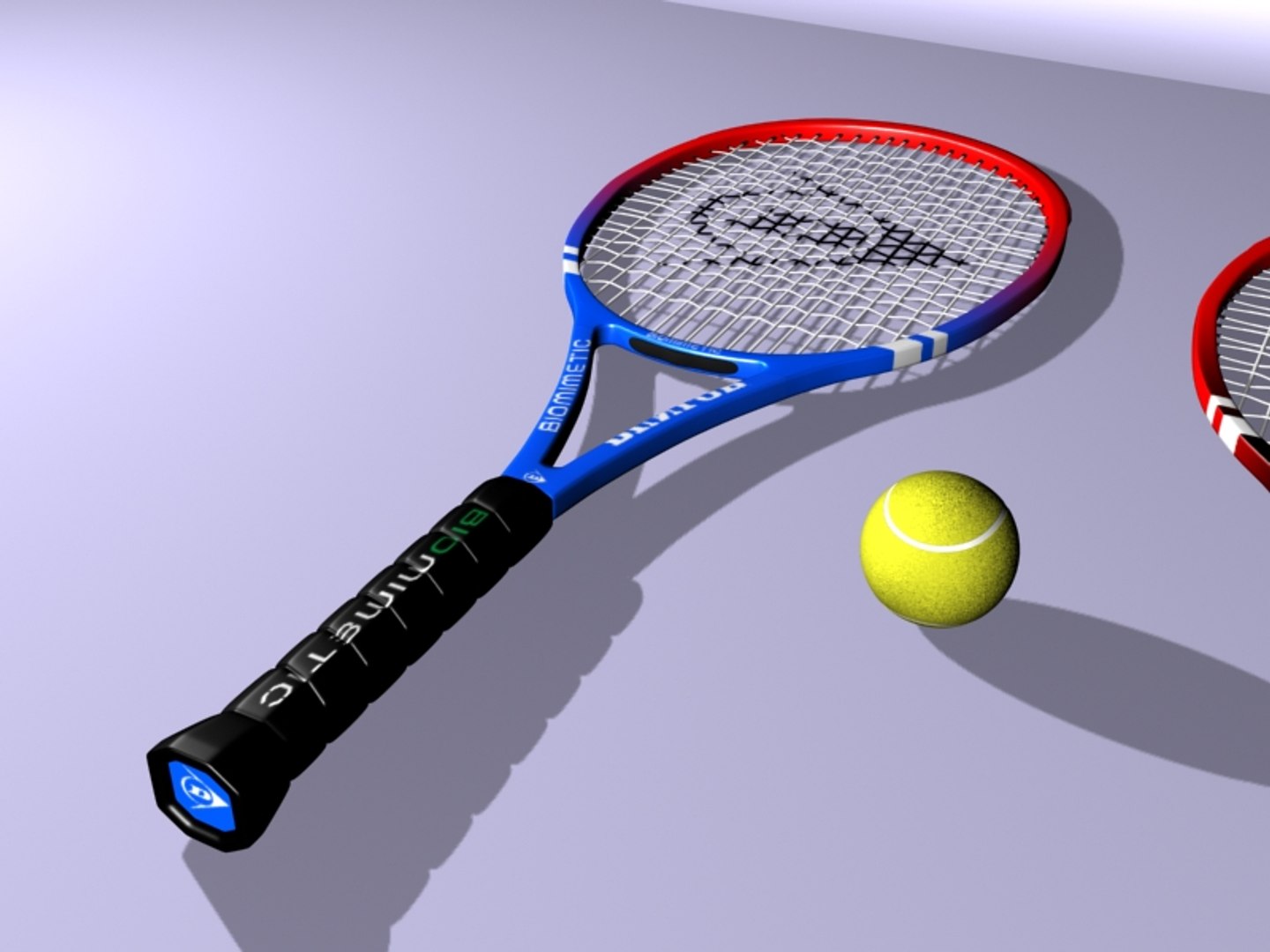3dsmax tennis racket