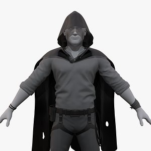 Medieval Thief Character