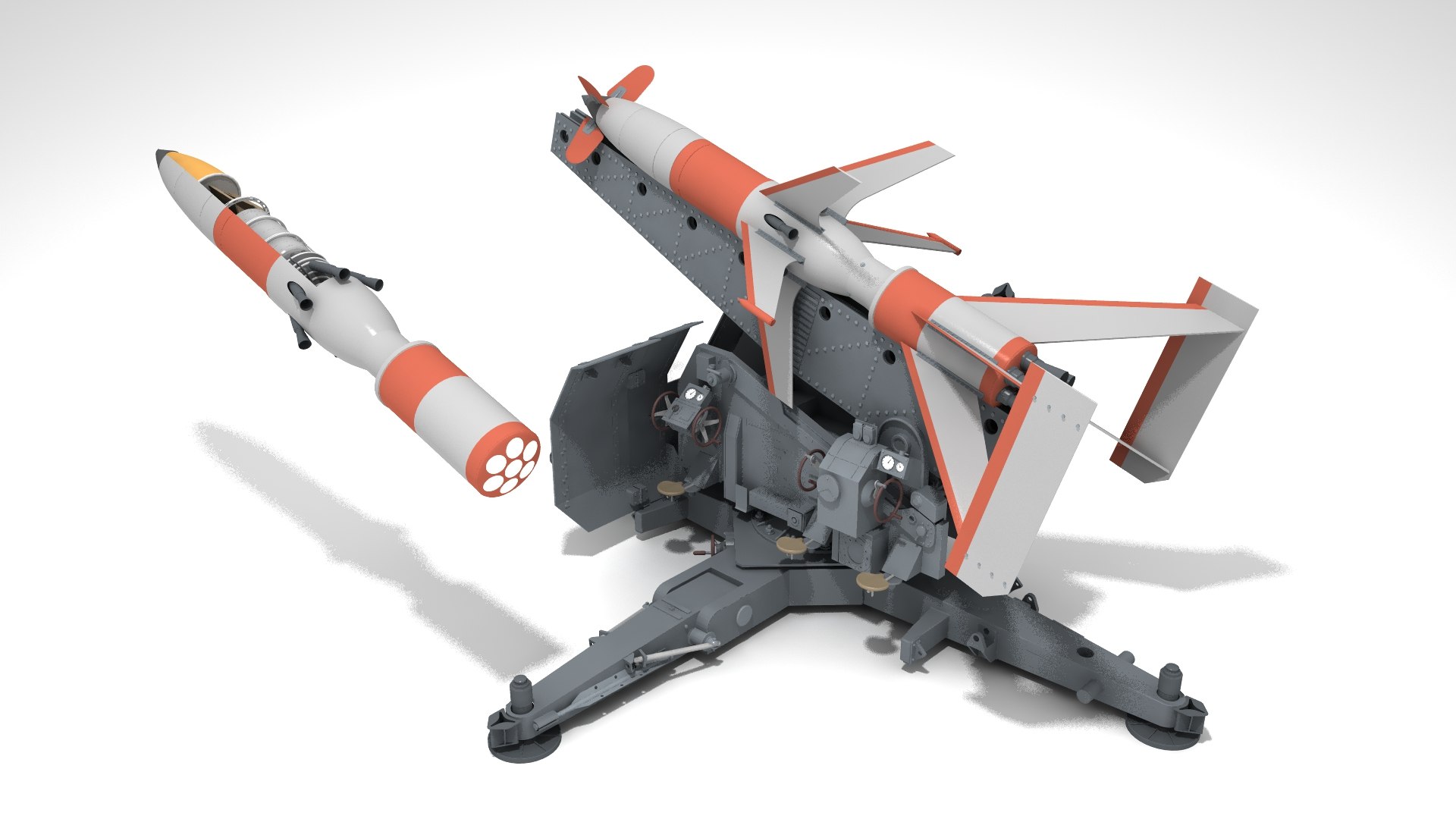 Rheintochter Model - TurboSquid 1724294
