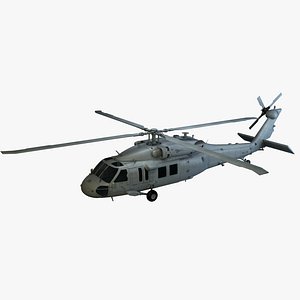 3d model s- skorsky helcopter