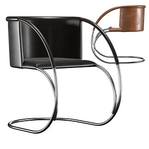 ml 33 leather chair model