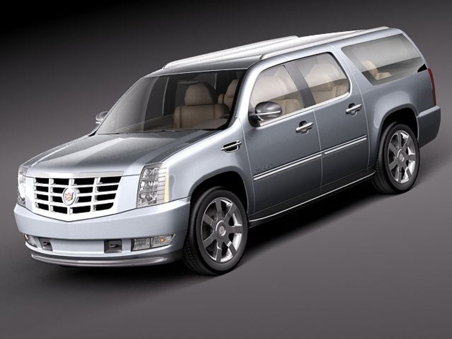 Cadillac Escalade Esv 2010 3d Model