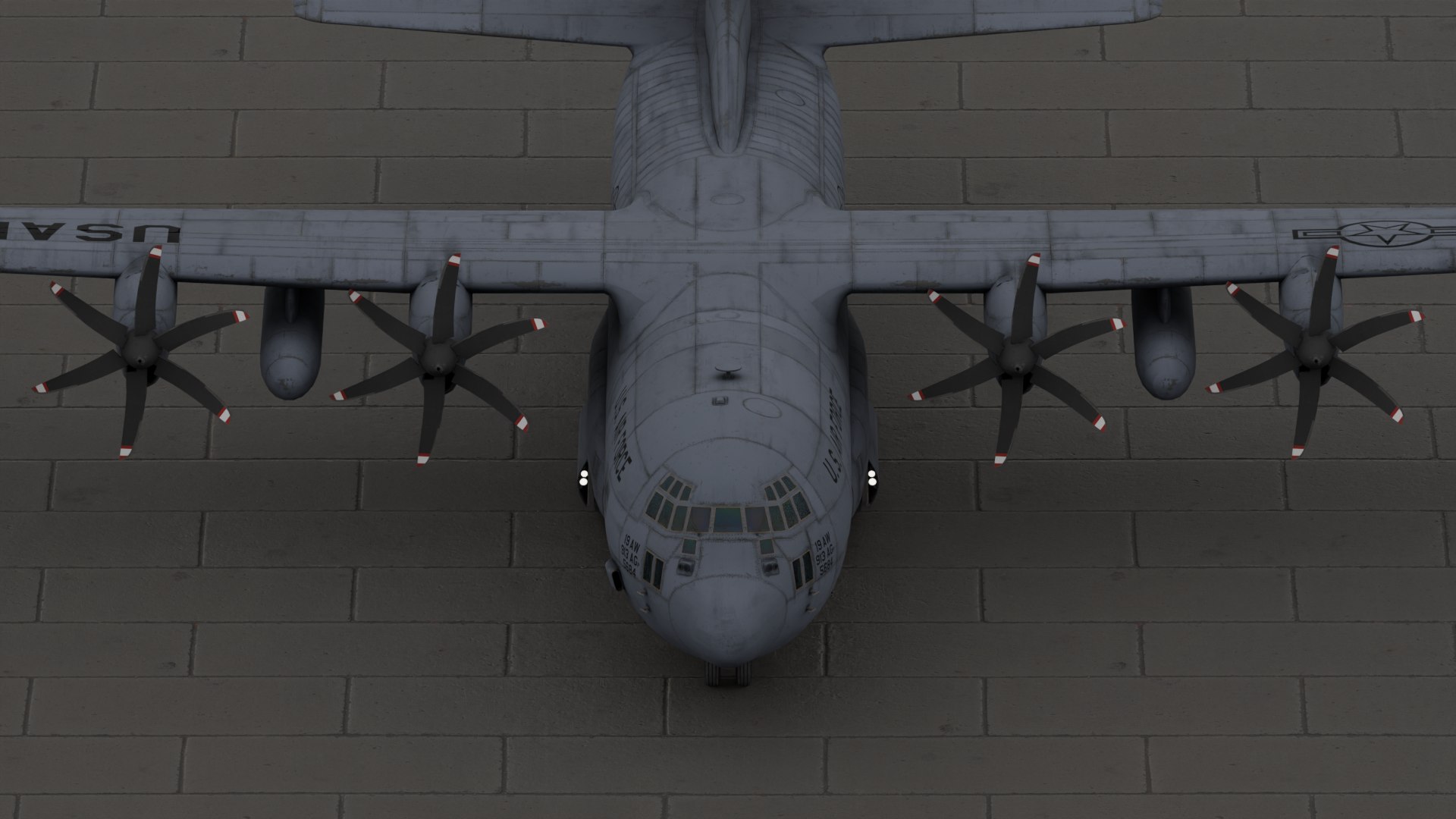 Lockheed C-130J Super Hercules Fully-Rigged  Animated 3D model https://p.turbosquid.com/ts-thumb/na/epwYB0/DY/c130j_picture5/png/1772767426/1920x1080/fit_q87/15e7d662f47a8619969b45adfa6290ac7e83e11d/c130j_picture5.jpg