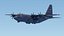 Lockheed C-130J Super Hercules totalmente equipado, animado