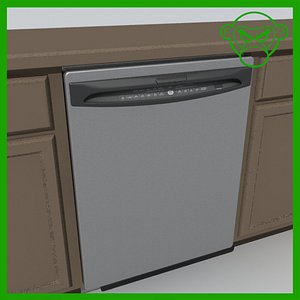 3d 3ds dishwasher dish washer