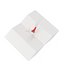 Kartenpapier und roter Pfeilstift