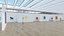 3D Art Museum Gallery Interior 35 model