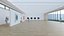 3D Art Museum Gallery Interior 35 model