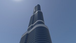 Trump Tower Chicago Building HD