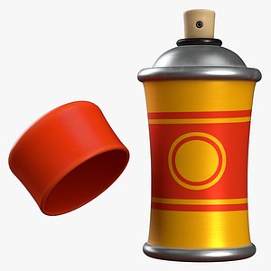 Cartoon Spray Can model