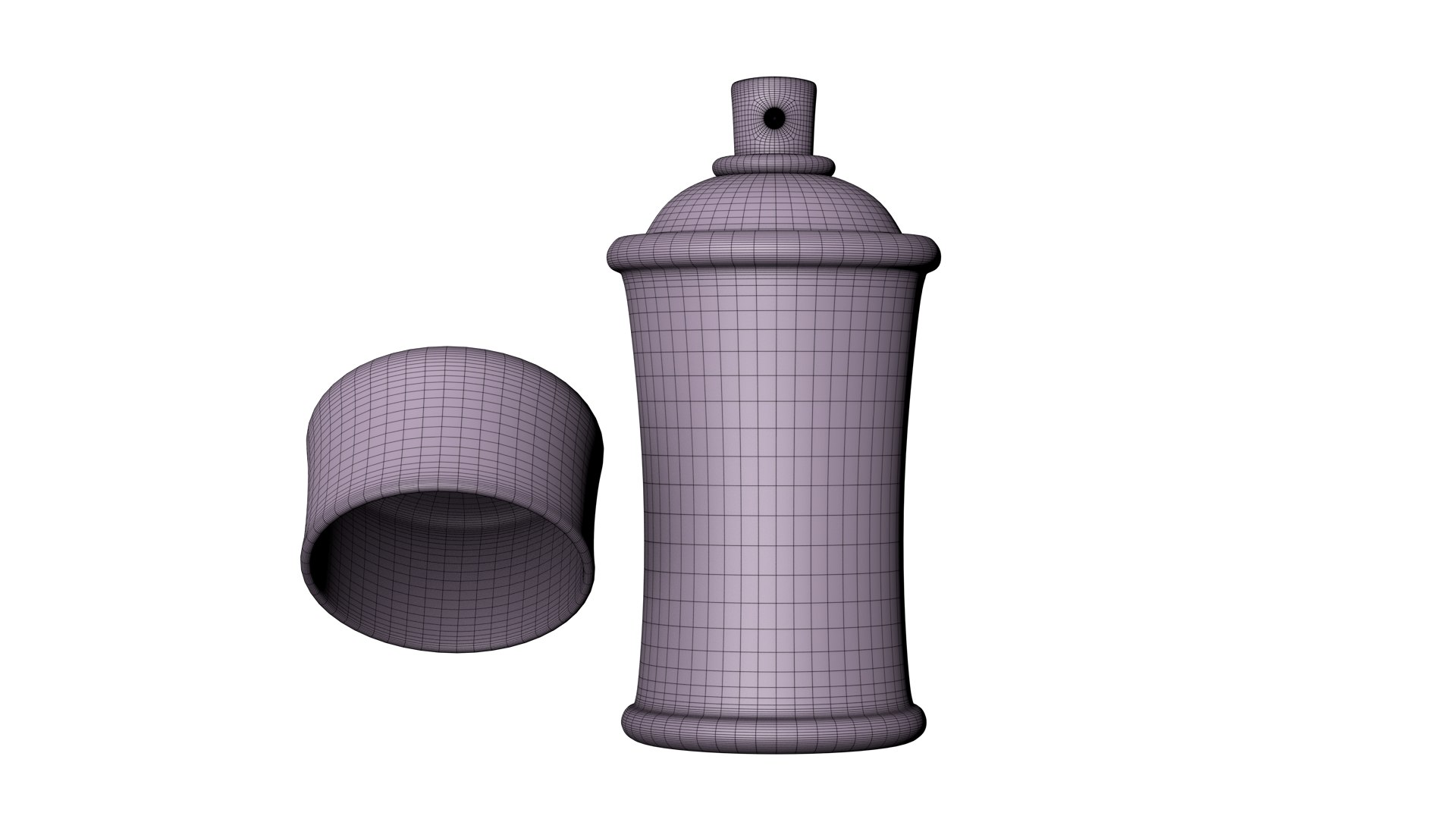 Cartoon Spray Can Model - TurboSquid 2134756