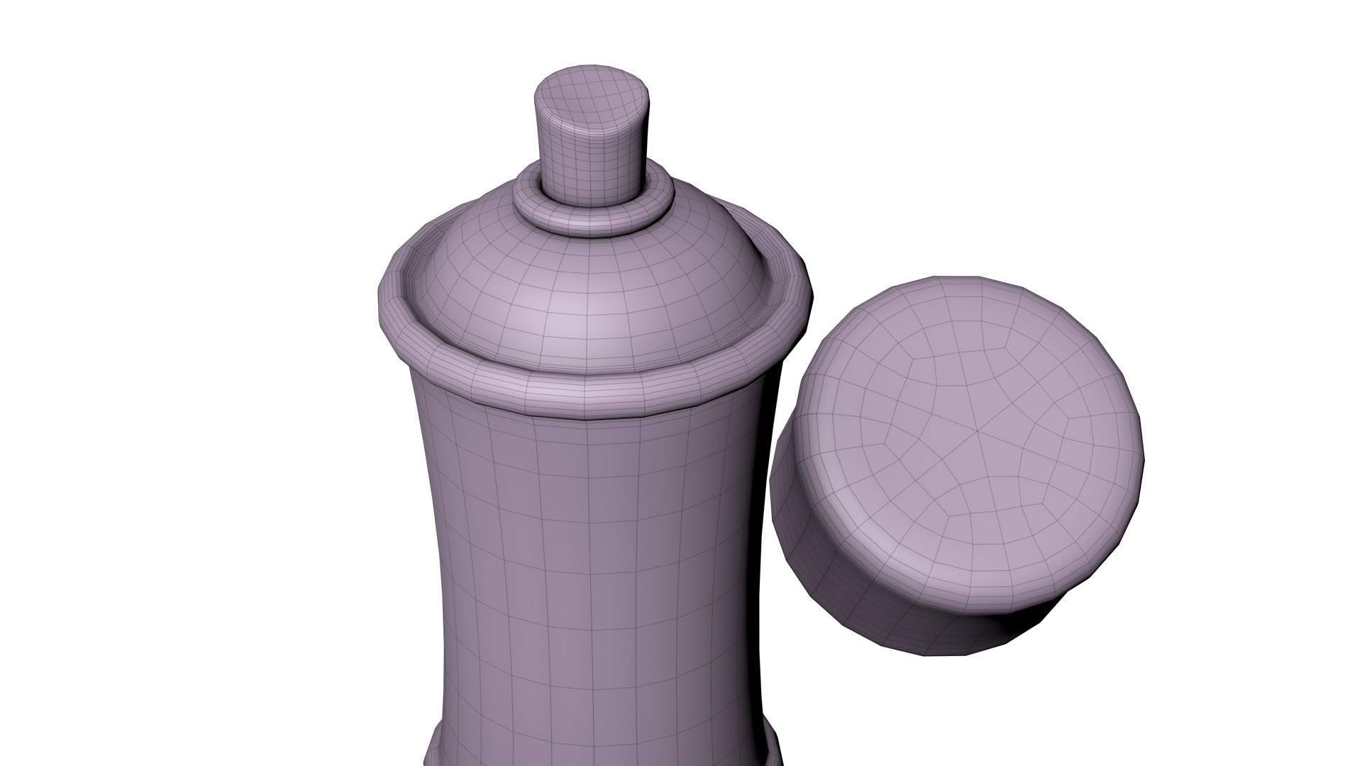 Cartoon Spray Can Model - TurboSquid 2134756