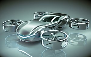 T Copter Car 42 3D