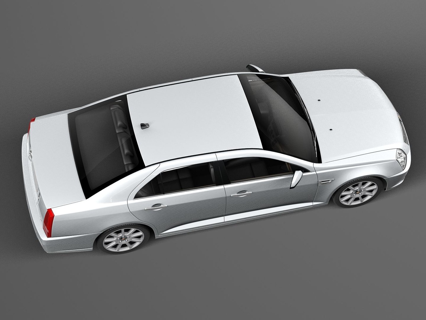 Cadillac Sls Sedan Luxury 3d Model