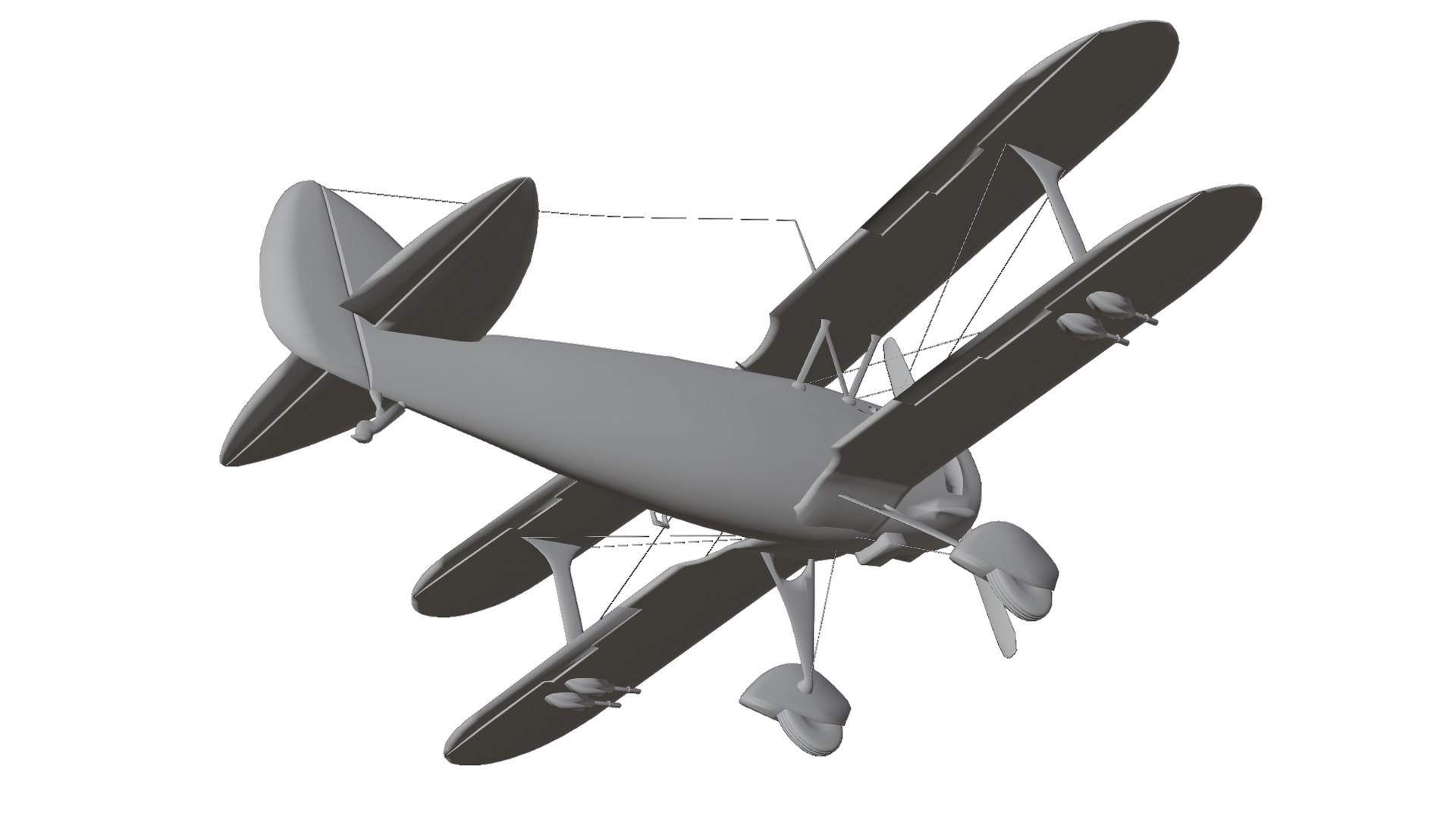 3D Bleriot-SPAD-S510 Model - TurboSquid 2227510