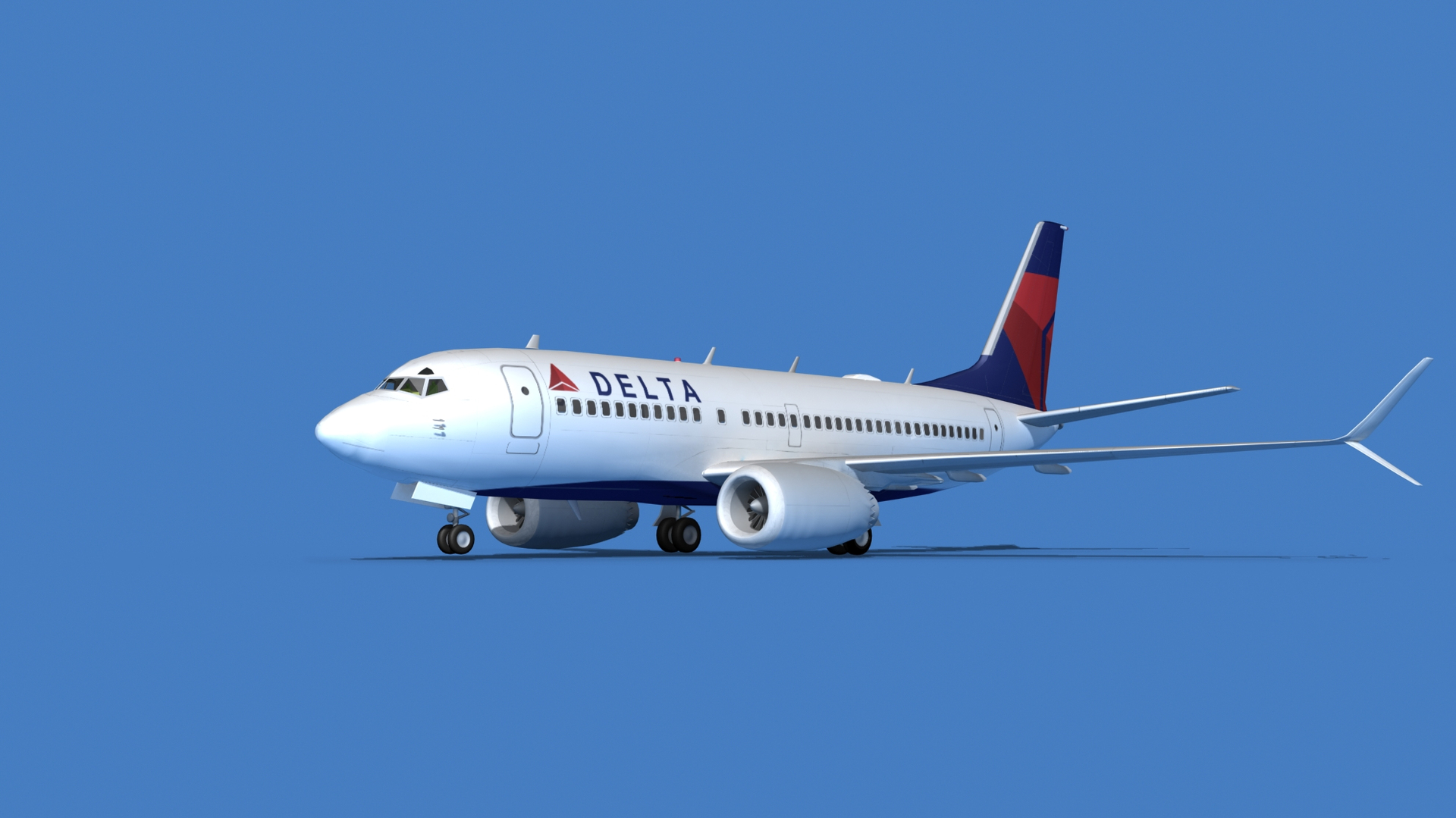 3D Boeing 737 Max 7 Delta Airlines - TurboSquid 1758595