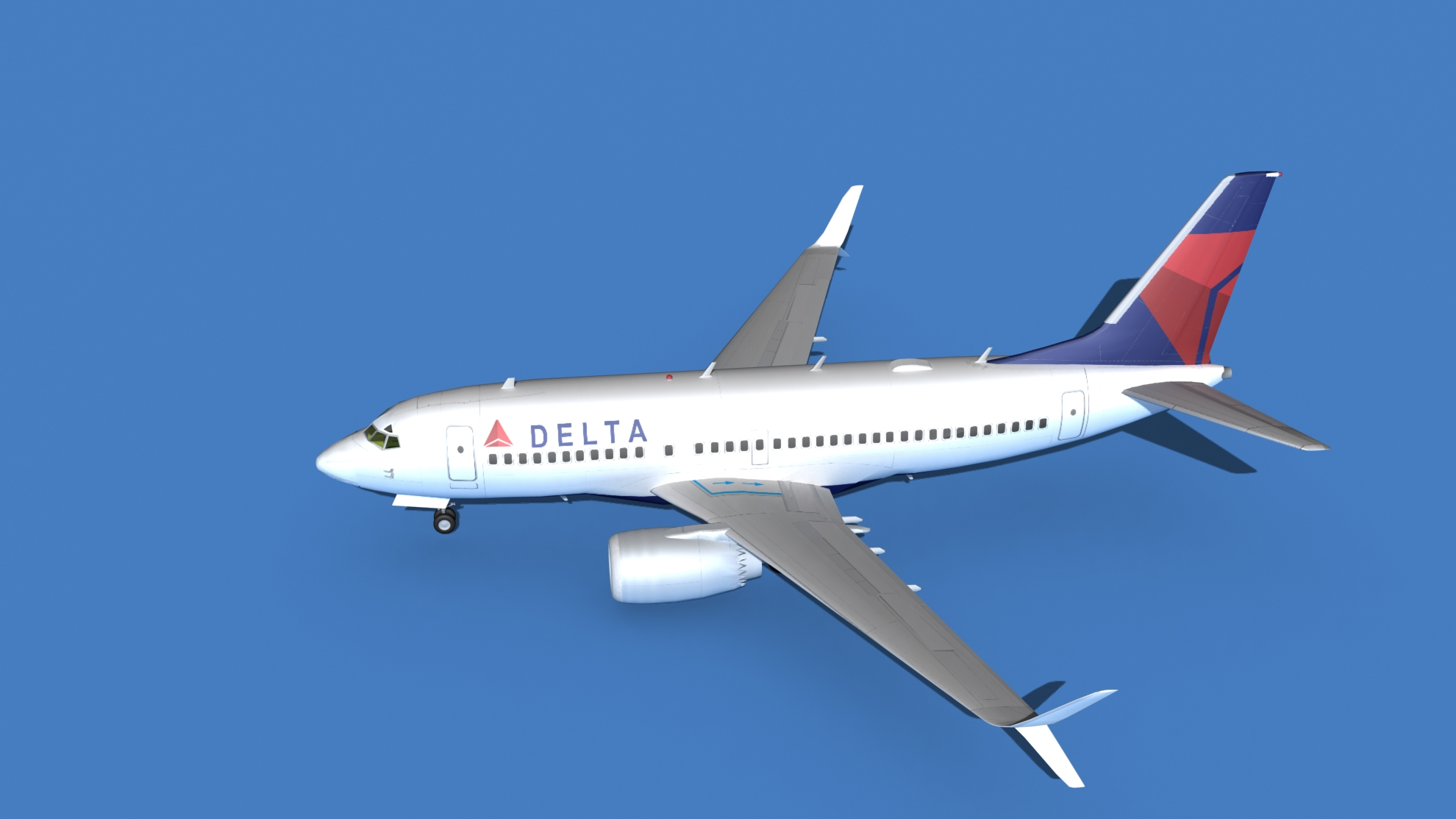 3D Boeing 737 Max 7 Delta Airlines - TurboSquid 1758595