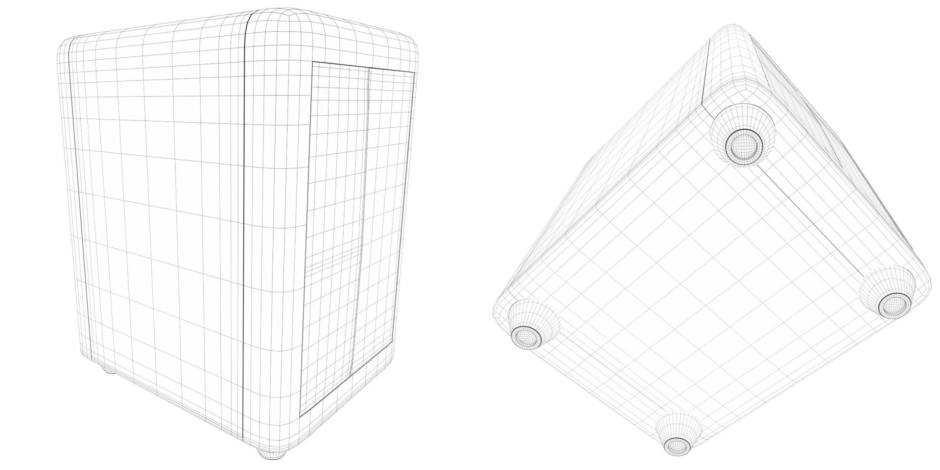 Napkin dispenser 1 3D model TurboSquid 1394116