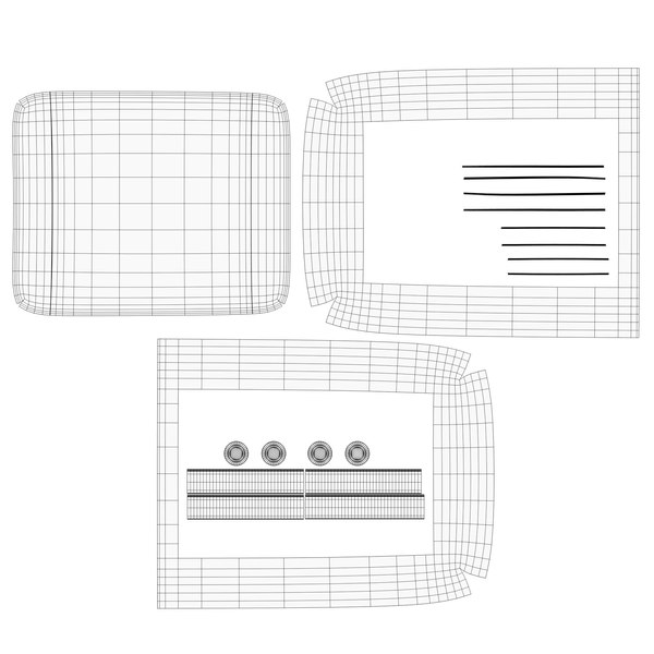 Napkin dispenser 1 3D model TurboSquid 1394116