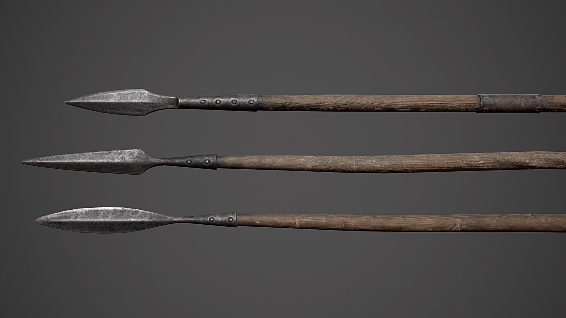 Medieval Polearms - I 3D https://p.turbosquid.com/ts-thumb/nb/2TRkvE/CQ/10/png/1687717531/1920x1080/fit_q87/647c1bf6c9b51ac881571d7d2527f451d0387d6a/10.jpg