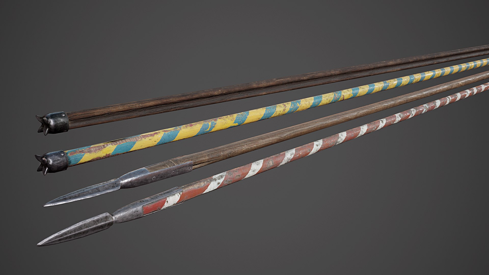 Medieval Polearms - I 3D https://p.turbosquid.com/ts-thumb/nb/2TRkvE/bc/07/png/1687717521/1920x1080/fit_q87/ec9b86fe5b5c05ea6ab168976f705d42eb75a735/07.jpg