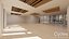 Modern unfurnished warehouse with office for Blender Eevee and Cycles