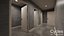 Modern unfurnished warehouse with office for Blender Eevee and Cycles