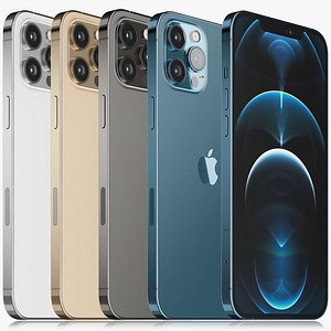 apple iphone 12 pro 3D model