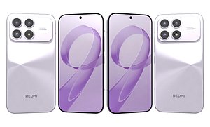 Xiaomi Redmi K90 Purple 3D