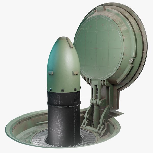 3D Missile Silo High Detailed PBR
