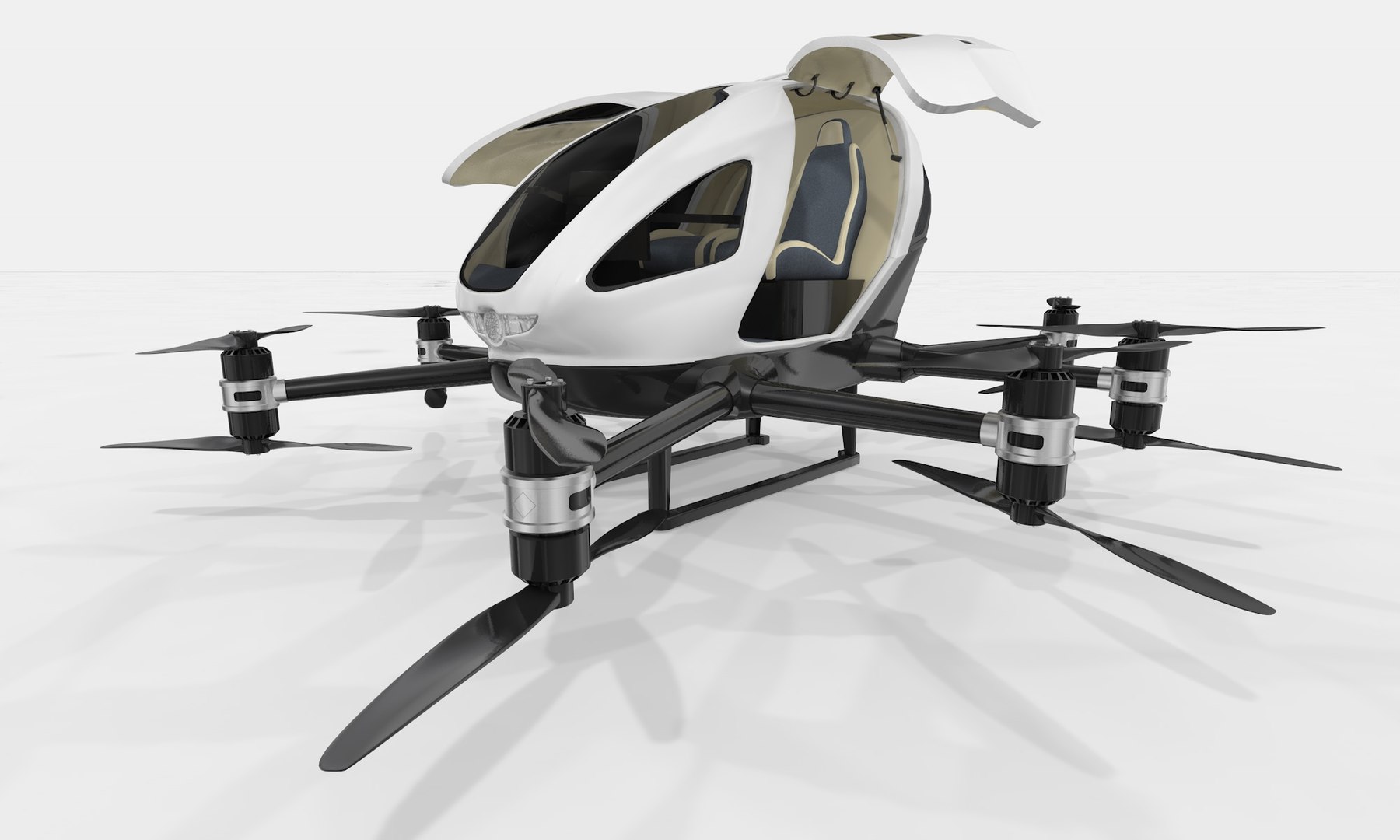 3D drone taxi model - TurboSquid 1574936