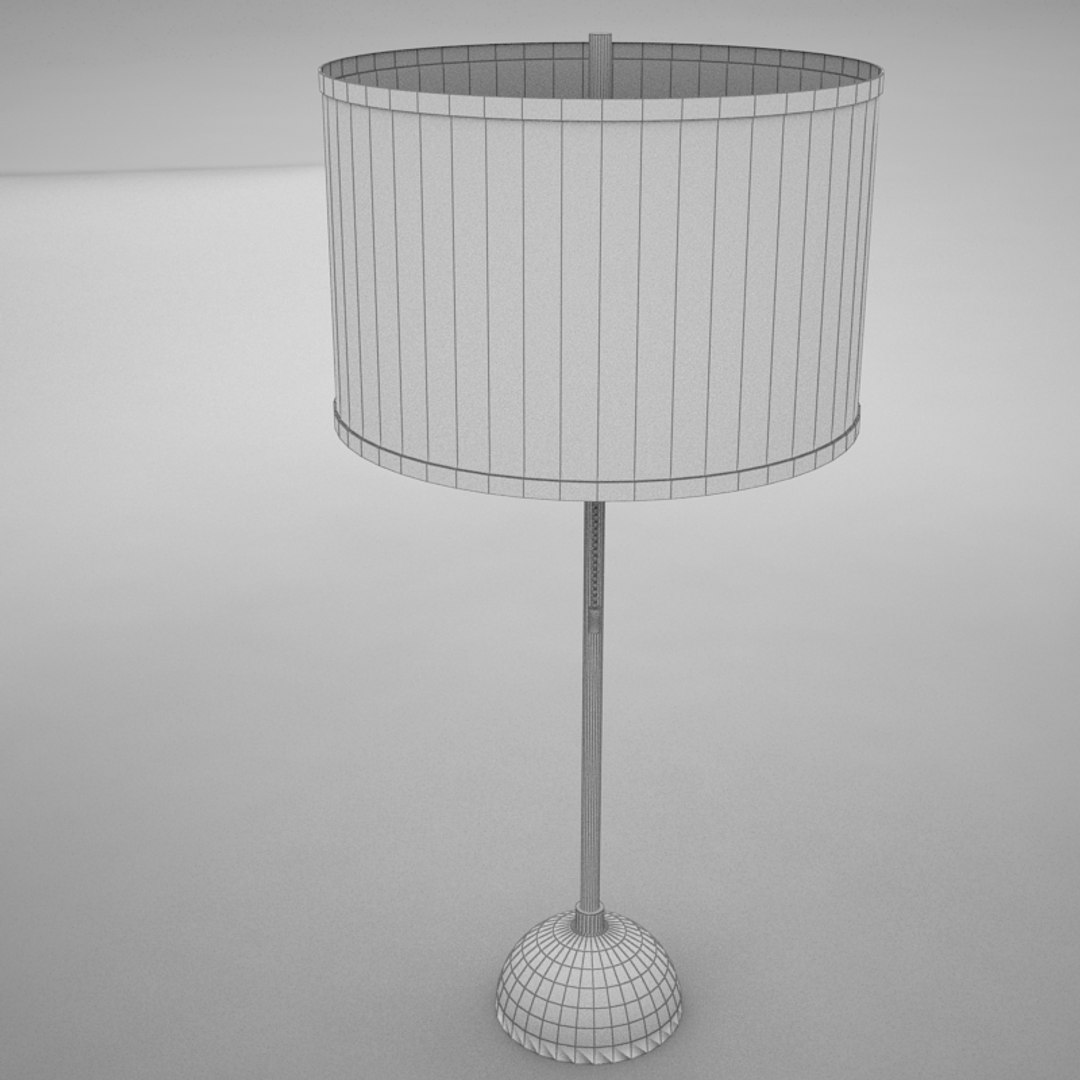 3d lamp scene model