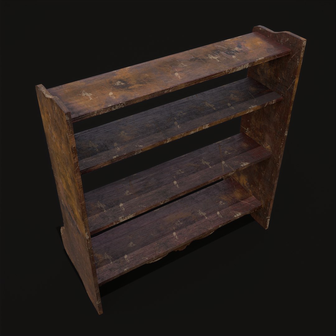 Ornate Old Medieval Wall Mounted Dishes Rack 3D Model - TurboSquid 1937651