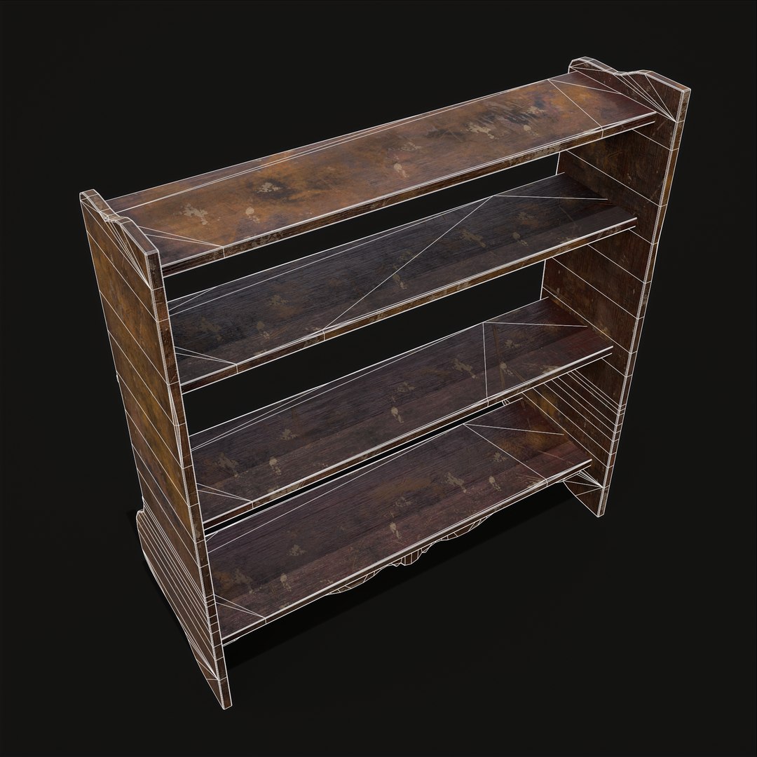 Ornate Old Medieval Wall Mounted Dishes Rack 3D Model - TurboSquid 1937651
