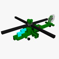 Game Ready AH64 Apache Longbow - pixelated