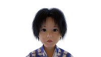 A Child character in a Kimono LITTLE KANO