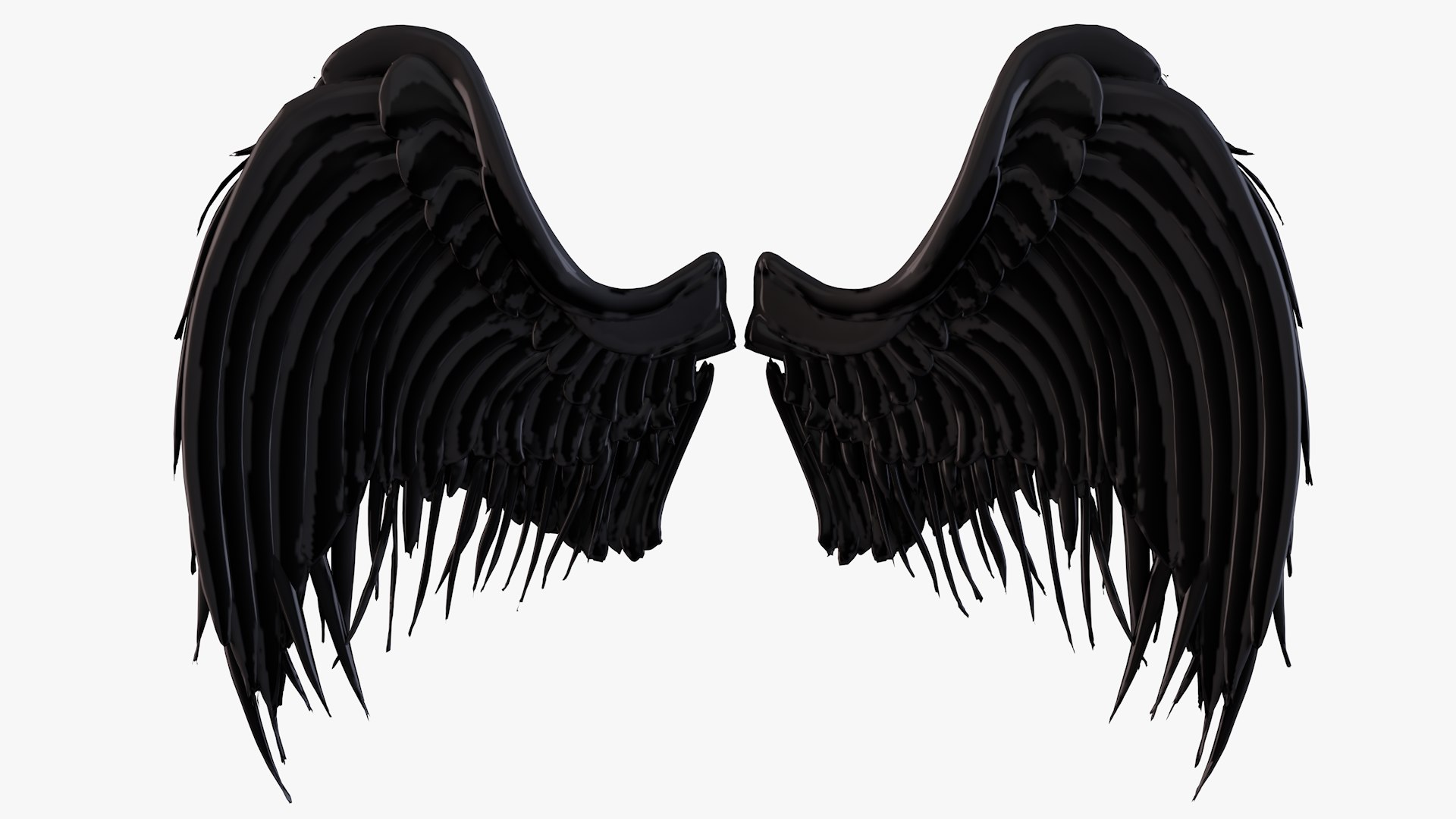 Black Wings 3D model - TurboSquid 1953053