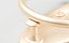 Warm Brass D Ring Door Knocker with Oval Backplate